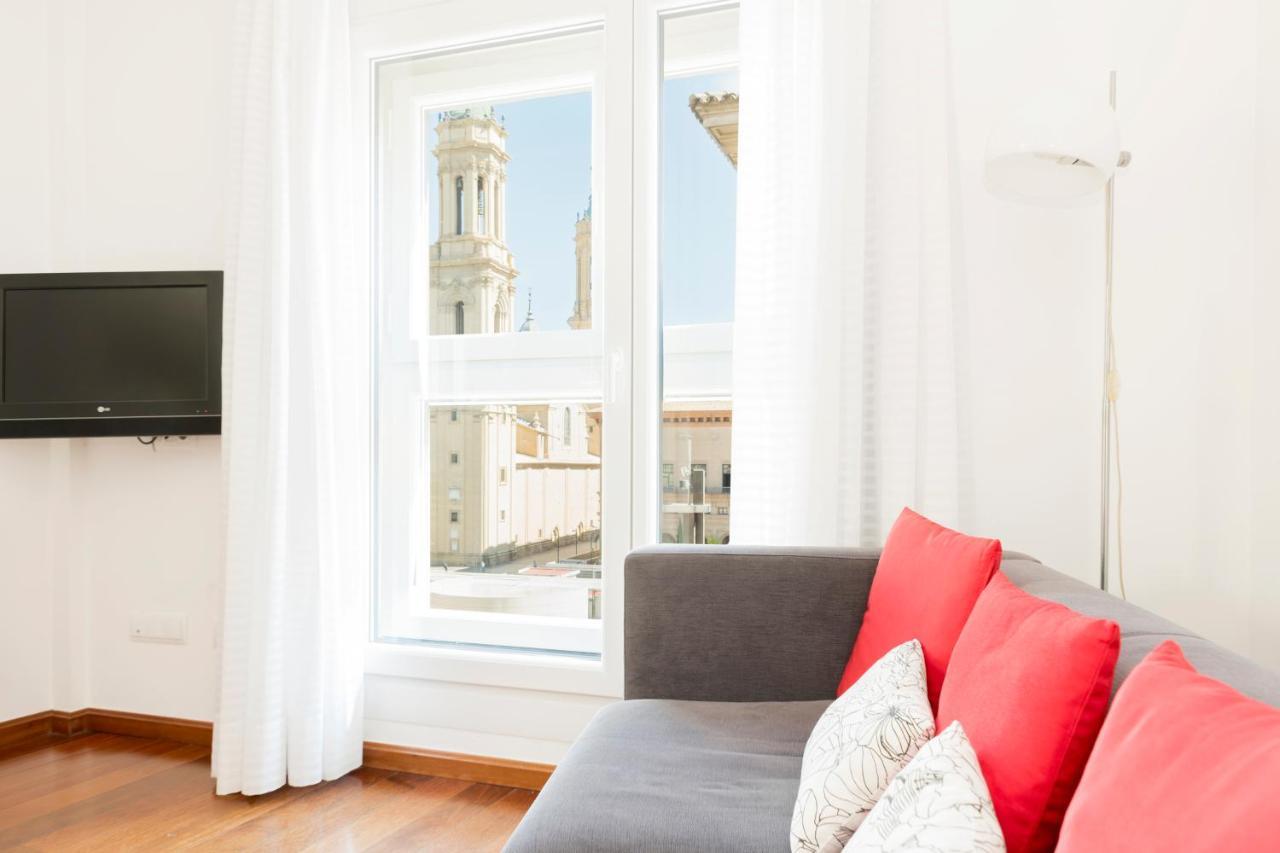 Apartamentos Sabinas El Pilar ซาราโกซา ภายนอก รูปภาพ
